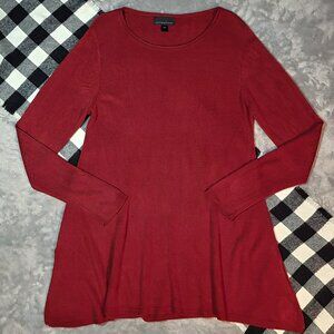 L | Attention | Long Sleeved Knit Swing Blouse